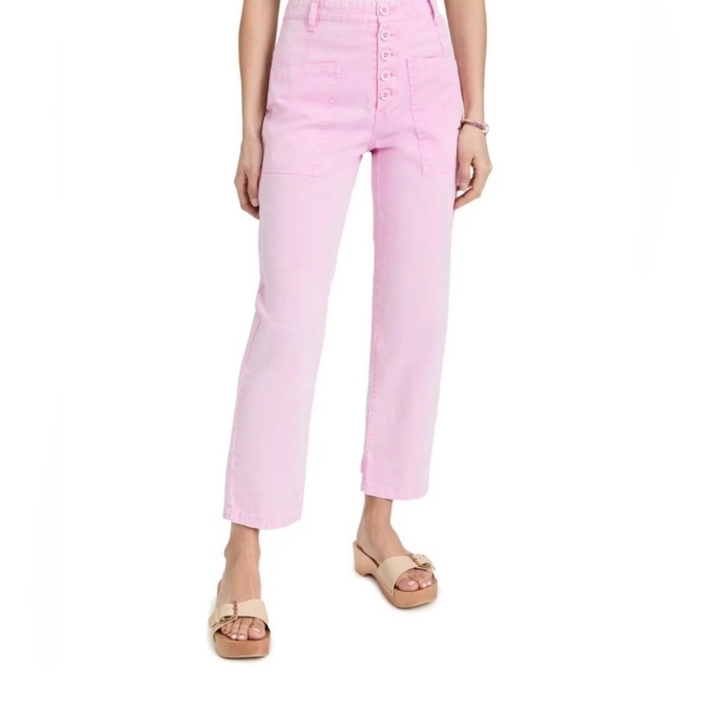 Pistola l Tammy High Rise Trouser l Aurora Pink Acid l 25